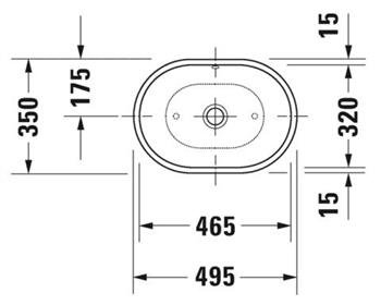 Duravit Foster håndvask syrefast