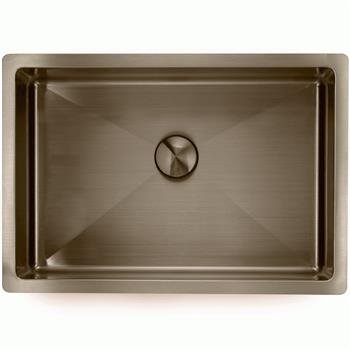 Lavabo Low håndvask bruneret messing inkl. pop-up bundventil