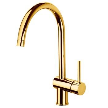 Lavabo Kubus 030 køkkenarmatur poleret messing