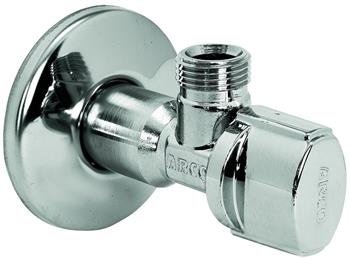 Broen Arcofix stopventil lang model nippel/nippel