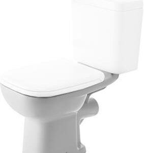 Duravit D-Code toilet åben P-lås