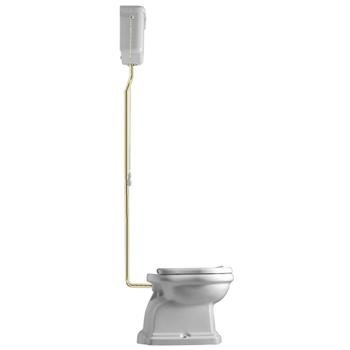 Lavabo Retro toilet skjult P-lås