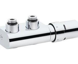 Danfoss VHX-DUO ventilsæt vinkelløb Krom