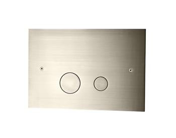 Tapwell DUO112 betjeningsplade brushed platinum