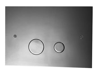 Tapwell DUO112 betjeningsplade black chrome