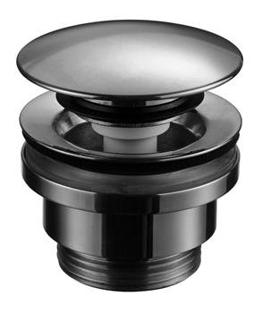 Tapwell 74400 bundventil brushed black chrome