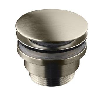 Tapwell 74400 bundventil brushed platinum