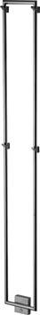 Tapwell TW1500-200 håndklædetørrer black chrome