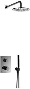 Tapwell BOX7268 ED2 indbygningsbrusesystem sort krom