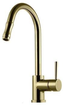 Tapwell EVO185 køkkenarmatur honey gold
