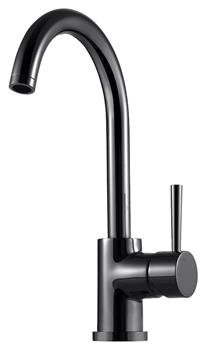 Tapwell EVO180 køkkenarmatur sort krom