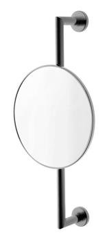 Tapwell TA816 kosmetikspejl brushed black chrome