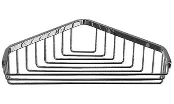 Tapwell TA156 sæbehjørnehylde brushed black chrome