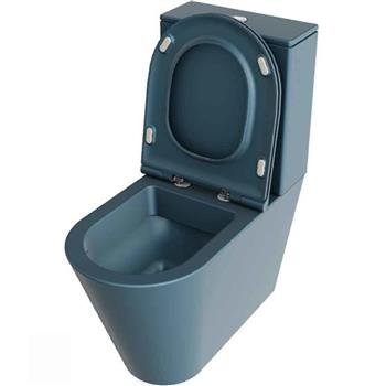 Lavabo Forma toilet Royal Blue skjult P-lås