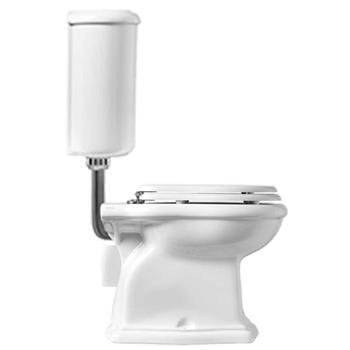 Lavabo Contea toiletskål skjult P-lås