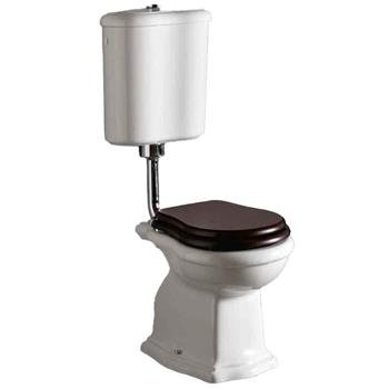 Lavabo Contea toiletskål skjult P-lås